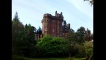 An hour and a half later, our first glimpse of Glenborrodale Castle.