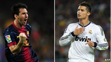 Ronaldo y Messi