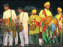 उत्तरांचल का लोकवाद्यों का ऑर्केस्ट्रा