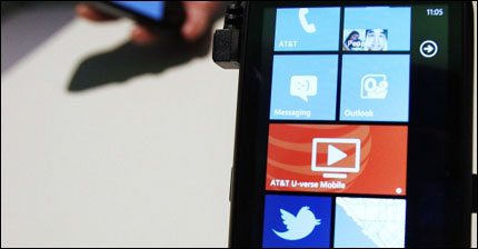 Windows Phone 7. Foto: Reuters