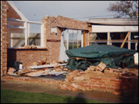 A pool table avoids damage