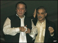 नवाज़-शाहबाज़ शरीफ़ 