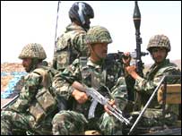 وزیرستان میں فوجی