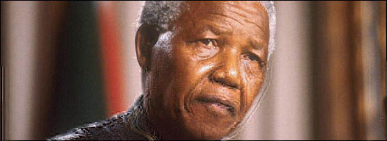 Former President of South Africa, Nelson Mandela