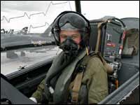 Inside Out presenter Chris Jackson in a Hawk