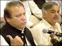 نواز شریف، شہباز شریف