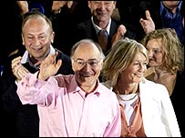 مايکل هوارد و همسرش در منچستر