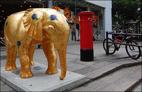 Go Elephants art trail.