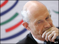 ورلڈ ٹریڈ آرگنائزیشن کے سربراہ پسکال لامی