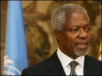 BM Genel Sekreteri Kofi Annan