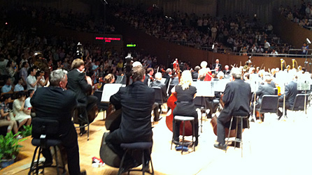 BBC National Orchestra of Wales performing in Shanghai