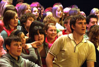 Golygfa o'r cynhyrchiad