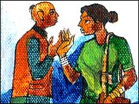 रेखांकन - लाल रत्नाकर