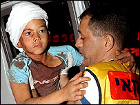 زخمی میں بچے بھی شامل ہیں