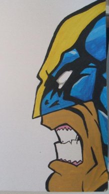 Watercolour Wolverine