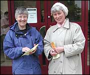 Mary and Heather - Christian protestors