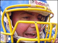 Ian Wyatt gets ready to rumble