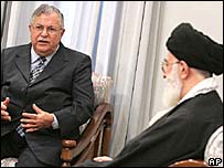 Ayetullah Ali Hamaney ve Talabani