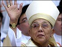 Filipínský kardinál Jaime Sin