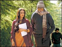 अमिताभ बच्चन अपनी पहली अंग्रेज़ी फ़िल्म 'द लास्ट लियर' में