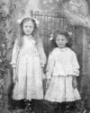 Rose and Charlotte, daughters of John Cross
