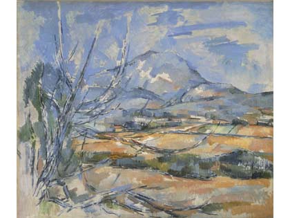 Mont Sainte-Victoire, 1890-1895, by Paul Cézanne