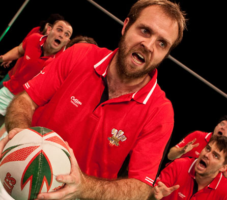 Actor Gareth Bale. Photo: Emyr Young