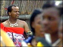 An image from Allan Little's report