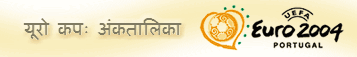 यूरो 2004 अंकतालिका