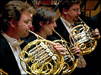 French horn players of the RPO