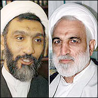 غلامحسين محسنی اژه ای و مصطفی پورمحمدی