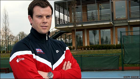 Great Britain Davis Cup captain Leon Smith
