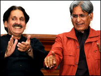 چیف جسٹس افتخار چوہدری اور اعتزاز احسن