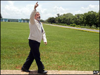 O presidente Luiz Inácio Lula da Silva