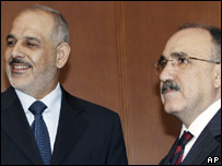 وزیران کشور ترکیه و عراق