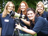 Some of the RSPB team in Birmingham
