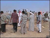 Iraquianos em comemoração