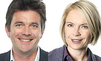Mariella Frostrup and Dr Mark Porter