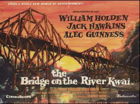 Plakát k filmu Most přes řeku Kwai