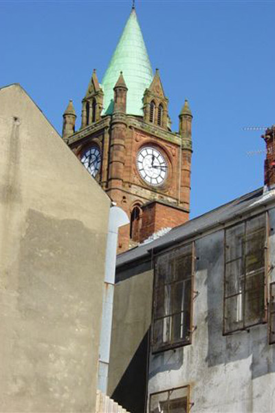 The view from the yard is pretty good.