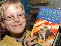 Dítě okouzlené příběhy Harryho Pottera