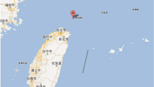 台湾管辖最北岛屿彭佳屿位置图