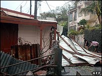 خسارت در مارتینیک