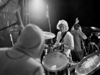 Red Eye Banquet london calling band black white