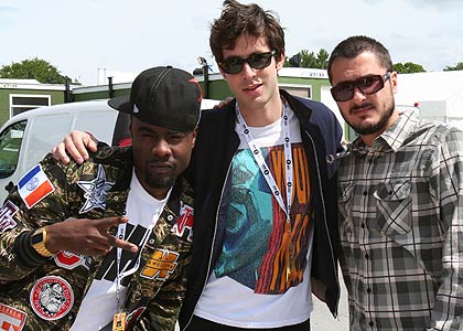 Backstage on Sunday Backstage on Sunday