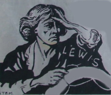 The image of a Lewis woman, waiting for menfolk to return from the sea - who never would