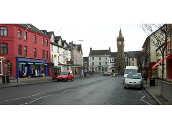 Canol tref Machynlleth