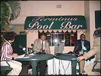 Teresa Lima, Magid Osman, Hipólito Hamel e José Negrão