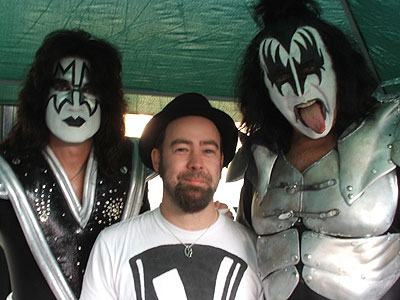 Dan with Kiss - yes!
