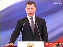 دمیتری مدودف، رئیس جمهور جدید روسیه 